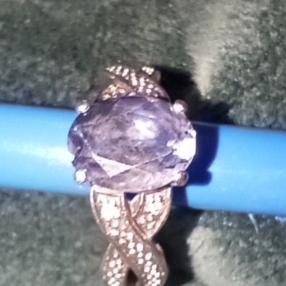 10k White Gold Ring - Picture 4 of 6